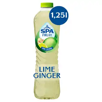 PLUS Spa Fruit still lime ginger aanbieding