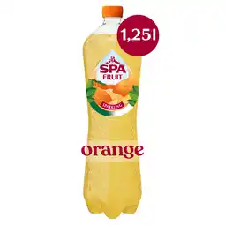 PLUS Spa Fruit sparkling orange aanbieding