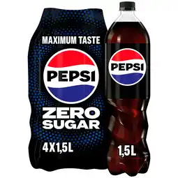 PLUS Pepsi Cola zero 4-pack aanbieding