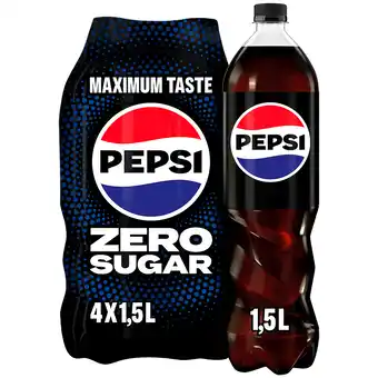PLUS Pepsi Cola zero 4-pack aanbieding