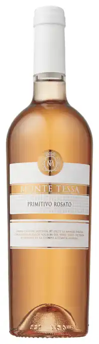 PLUS Monte Tessa Primitivo Rosato IGP Puglia aanbieding