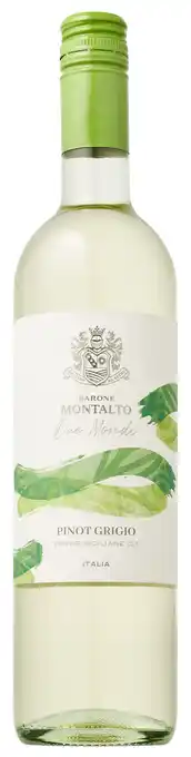 PLUS Barone Montalto Due Mondi Pinot Grigio aanbieding