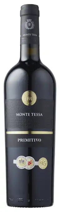 PLUS Monte Tessa Primitivo IGP aanbieding