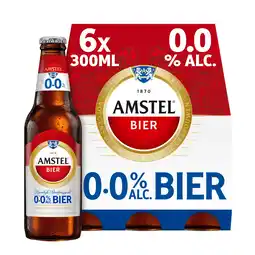 PLUS Amstel Pilsener 0.0 bier fles aanbieding