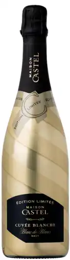 PLUS Maison Castel Cuvée Blanche Brut aanbieding