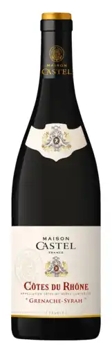 PLUS Maison Castel AOC Côtes du Rhône aanbieding