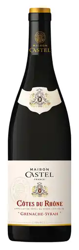 PLUS Maison Castel AOC Côtes du Rhône aanbieding