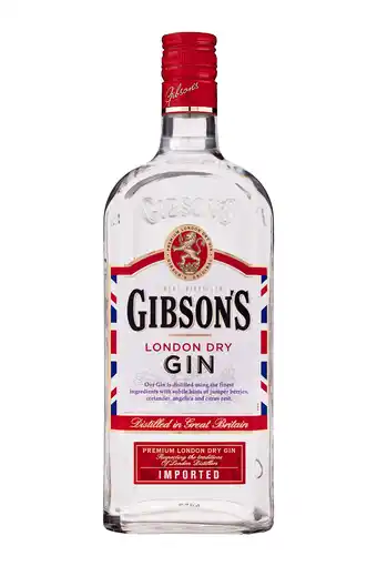 PLUS Gibsons London Dry Gin aanbieding