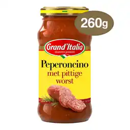 PLUS Grand'Italia Pastasaus Peperoncino aanbieding
