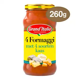 PLUS Grand'Italia Pastasaus 4 kazen aanbieding
