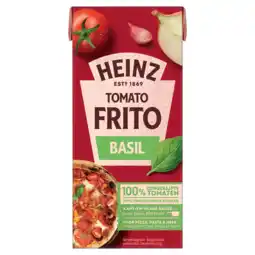 PLUS Heinz Tomatensaus Basil aanbieding