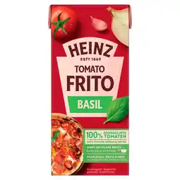 PLUS Heinz Tomatensaus Basil aanbieding