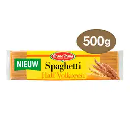 PLUS Grand'Italia Pasta Spaghetti Half Volkoren aanbieding