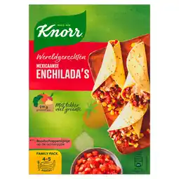 PLUS Knorr Wereldgerecht Mexicaanse enchiladas aanbieding