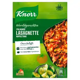 PLUS Knorr Wereldgerecht Lasagnette napoletana aanbieding