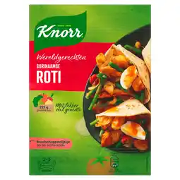 PLUS Knorr Wereldgerecht Surinaamse roti aanbieding