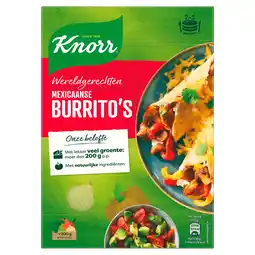 PLUS Knorr Wereldgerecht Burritos aanbieding