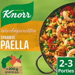 PLUS Knorr Wereldgerechten Spaanse paella aanbieding