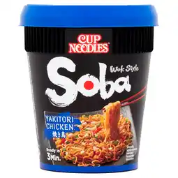 PLUS Nissin Soba cup Yakitori chicken aanbieding