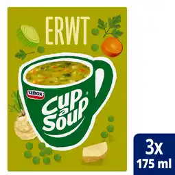 PLUS Unox Cup-a-Soup Erwten aanbieding