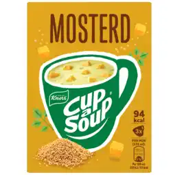 PLUS Unox Cup-a-soup mosterd aanbieding