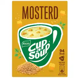 PLUS Unox Cup-a-soup mosterd aanbieding