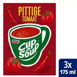 PLUS Unox Cup-a-soup pittige tomaat aanbieding