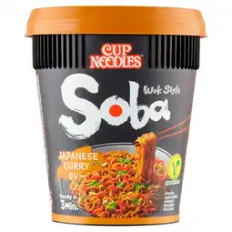 PLUS Nissin Soba Cup Japanese curry aanbieding