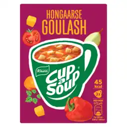 PLUS Unox Cup-a-Soup Hongaarse Goulash aanbieding