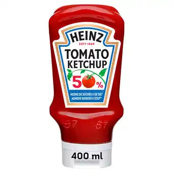PLUS Heinz Ketchup 50% minder suikers en zout aanbieding