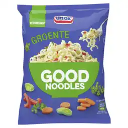 PLUS Unox Good noodles groente aanbieding