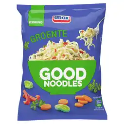 PLUS Unox Good noodles groente aanbieding