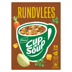 PLUS Unox Cup-a-Soup Rundvlees aanbieding