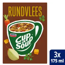 PLUS Unox Cup-a-Soup Rundvlees aanbieding