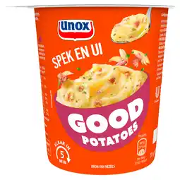 PLUS Unox Good Potatoes Spek Ui aanbieding
