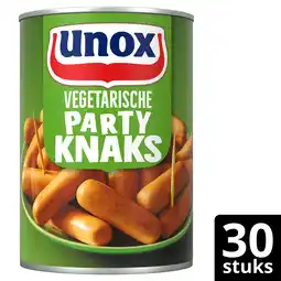 PLUS Unox Vegetarische Party knaks aanbieding