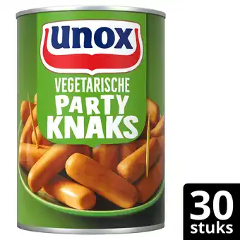 PLUS Unox Vegetarische Party knaks aanbieding