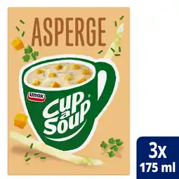 PLUS Unox Cup-a-soup asperge aanbieding