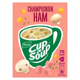 PLUS Unox Cup a Soup Champignon ham aanbieding