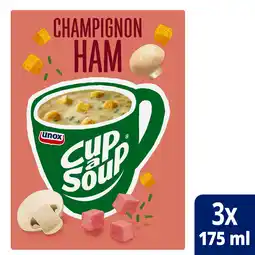 PLUS Unox Cup a Soup Champignon ham aanbieding