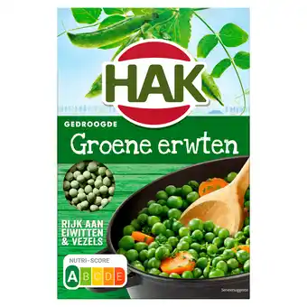PLUS Hak Gedroogde groene erwten aanbieding