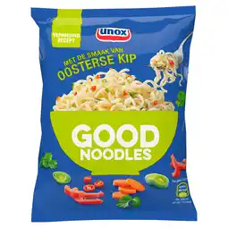 PLUS Unox Good noodles oosterse kip aanbieding