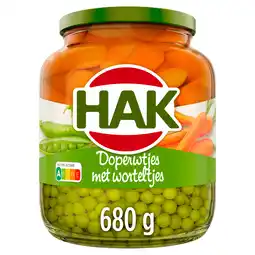 PLUS Hak Doperwtjes met worteltjes aanbieding