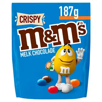 PLUS M&M'S Melk Chocolade Crispy aanbieding