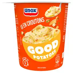 PLUS Unox Good potatoes ui croutons aanbieding