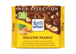 PLUS Ritter Sport Chocoladereep geroosterde pinda's aanbieding