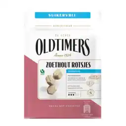 PLUS Oldtimers Zoethout rotsjes suikervrij aanbieding