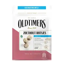 PLUS Oldtimers Zoethout rotsjes suikervrij aanbieding
