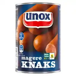 PLUS Unox Magere knaks aanbieding