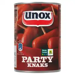 PLUS Unox Party knaks aanbieding